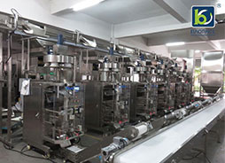 Automatic packaging machine adds power to the development of commodity production